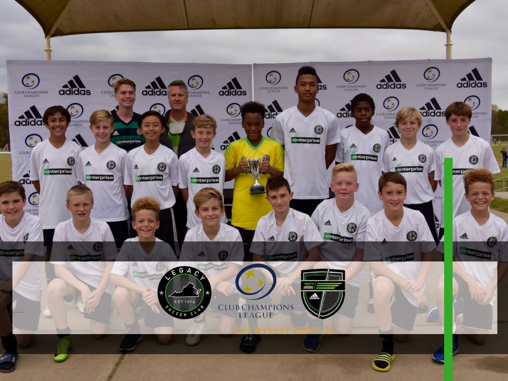 Legacy Wins Overall Boys Points at Generation Adidas Tournament