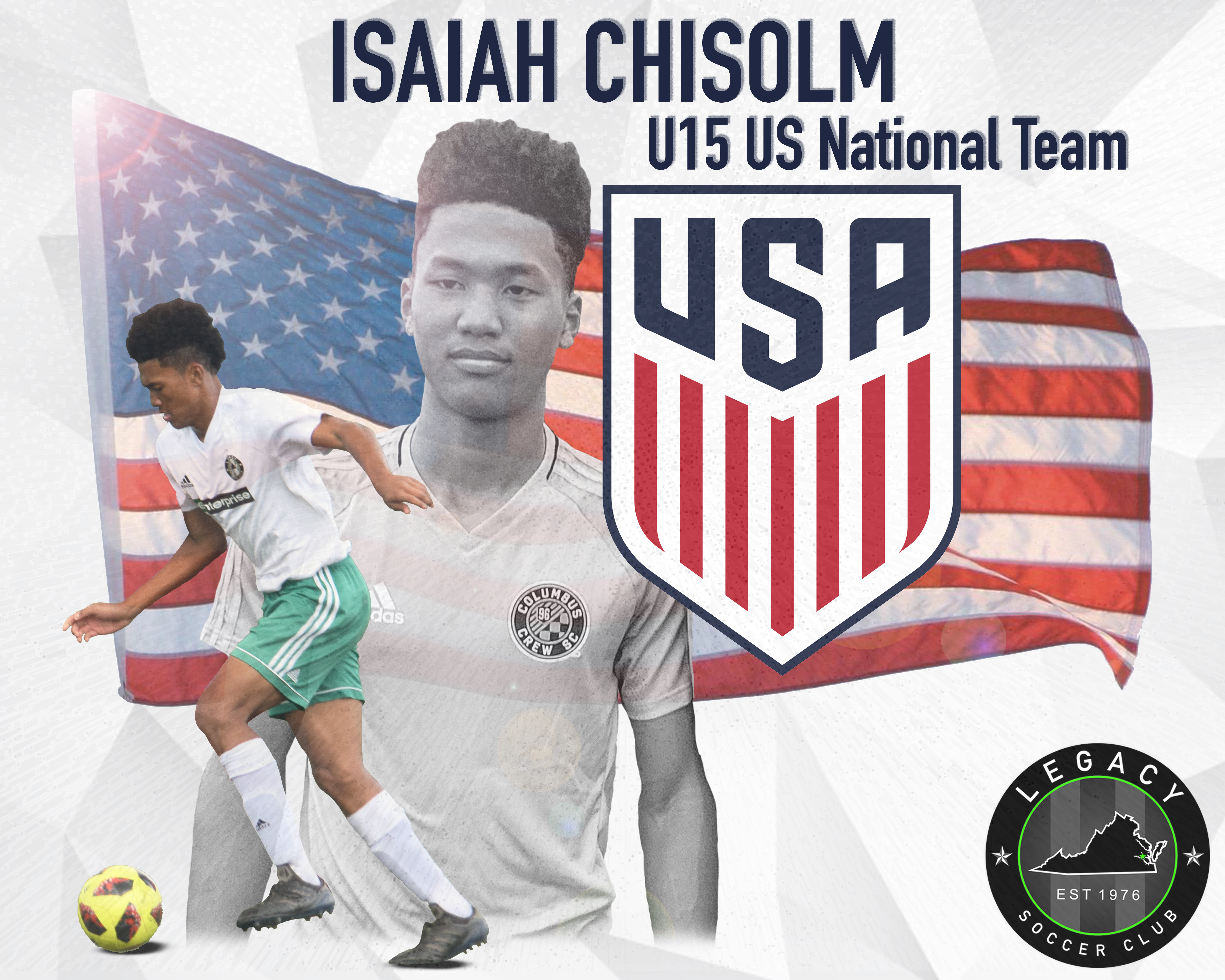 Isaiah Chisolm Selected to U15 Youth US National Team